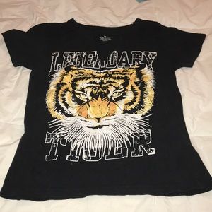 Graphic Cutout T-Shirt